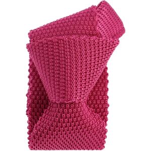 Tony & Paul. Cravate Tricot. Tony, Soie. Rose Géranium - Uni - Fabrique En Ita - Publicité Tony & Paul. Cravate Tricot. Tony, Soie. Rose Géranium - Uni - Fabrique En Ita - Publicité