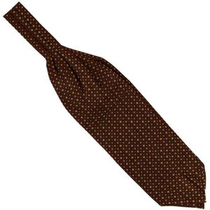 Tony & Paul. Foulard Ascot. Sofia, Soie. Marron Café - Carreaux - Fabrique En - Publicité Tony & Paul. Foulard Ascot. Sofia, Soie. Marron Café - Carreaux - Fabrique En - Publicité