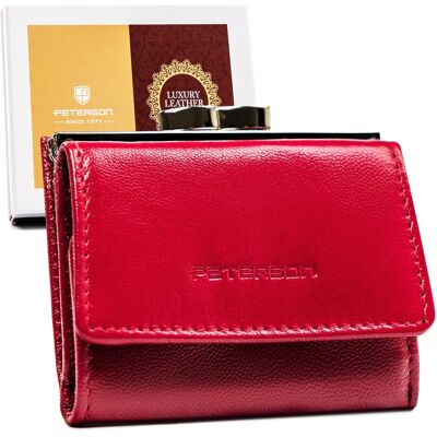 Sans Marque Portefeuille En Cuir Pour Femme Ptn Rd-25-Gcl-8749 Magenta - Publicité Sans Marque Portefeuille En Cuir Pour Femme Ptn Rd-25-Gcl-8749 Magenta - Publicité