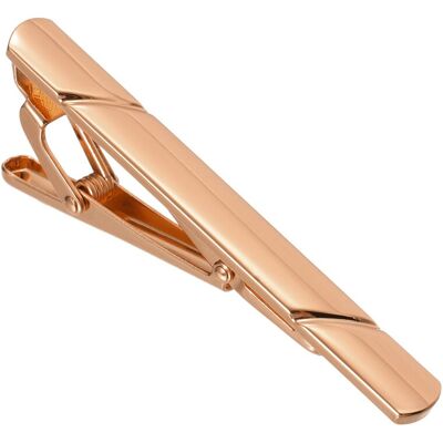 Uxcell Pince À Cravate Pour Hommes, Clip Mince Pour Cravate En Or Rose Avec Boîte - Publicité Uxcell Pince À Cravate Pour Hommes, Clip Mince Pour Cravate En Or Rose Avec Boîte - Publicité