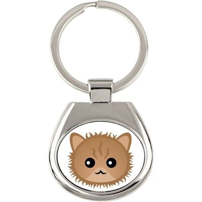 Selkirk Rex - Porte-Clés Art-Dog - Publicité Selkirk Rex - Porte-Clés Art-Dog - Publicité
