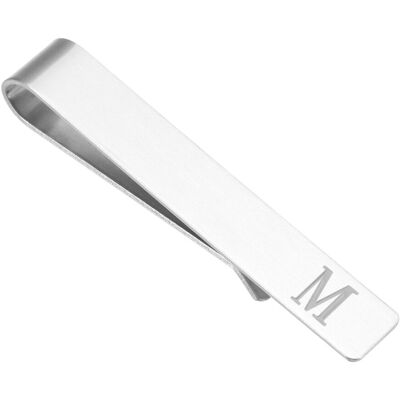 Uxcell Pince À Cravate Pour Hommes Initiale M, Barrette Argentée - Publicité Uxcell Pince À Cravate Pour Hommes Initiale M, Barrette Argentée - Publicité