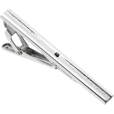 Uxcell Pince À Cravate Pour Hommes Avec Strass, Clip Argenté (Noir) - Publicité Uxcell Pince À Cravate Pour Hommes Avec Strass, Clip Argenté (Noir) - Publicité