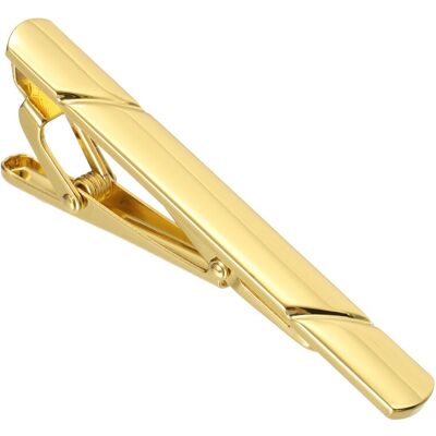 Uxcell Pince À Cravate Pour Hommes, Clip Fin En Or Avec Boîte - Publicité Uxcell Pince À Cravate Pour Hommes, Clip Fin En Or Avec Boîte - Publicité