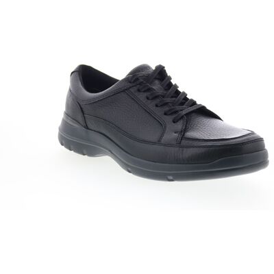 Rockport Junction Point Lace To Toe Pour Hommes En Cuir Noir - Publicité Rockport Junction Point Lace To Toe Pour Hommes En Cuir Noir - Publicité