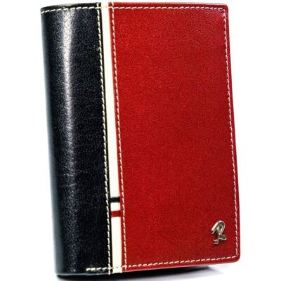 Sans Marque Portefeuille Vertical Bicolore Pour Homme En Cuir Véritable - Rovicky - Publicité Sans Marque Portefeuille Vertical Bicolore Pour Homme En Cuir Véritable - Rovicky - Publicité