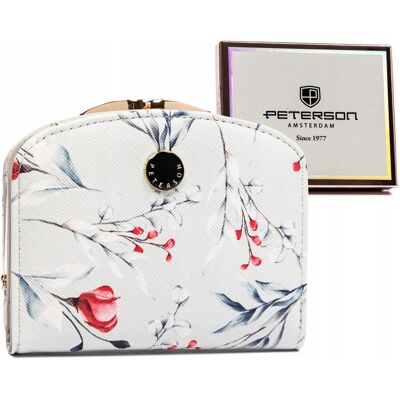 Sans Marque Petit Portefeuille Pour Femme En Éco-Cuir - Peterson - Publicité Sans Marque Petit Portefeuille Pour Femme En Éco-Cuir - Peterson - Publicité