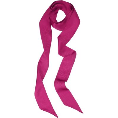 Uxcell Écharpe Longue En Soie Unie Pour Stylish Ribbon, Rose Rouge - Publicité Uxcell Écharpe Longue En Soie Unie Pour Stylish Ribbon, Rose Rouge - Publicité