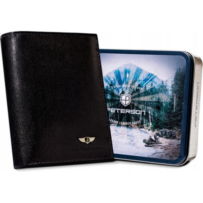 Sans Marque Portefeuille Rfid En Cuir Pour Homme - Peterson - Publicité Sans Marque Portefeuille Rfid En Cuir Pour Homme - Peterson - Publicité