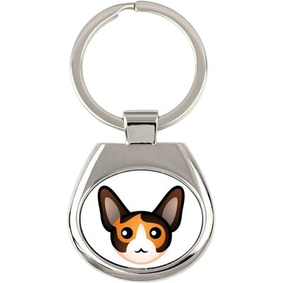 Cornish Rex - Porte-Clés Art-Dog - Publicité Cornish Rex - Porte-Clés Art-Dog - Publicité