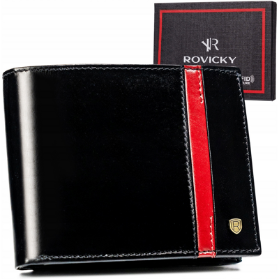 Sans Marque Grand Portefeuille Élégant Pour Homme En Cuir Naturel - Rovicky - Publicité Sans Marque Grand Portefeuille Élégant Pour Homme En Cuir Naturel - Rovicky - Publicité