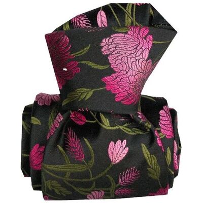 Segni Et Disegni Cravate Segni Disegni Luxe, Faite Main. Pivoines Roses - Rose - Fabrique En Ita - Publicité Segni Et Disegni Cravate Segni Disegni Luxe, Faite Main. Pivoines Roses - Rose - Fabrique En Ita - Publicité
