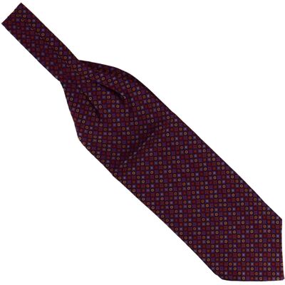 Tony & Paul. Foulard Ascot. Victoria, Soie. Rose Classique - Pois - Fabrique E - Publicité Tony & Paul. Foulard Ascot. Victoria, Soie. Rose Classique - Pois - Fabrique E - Publicité