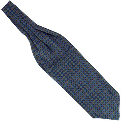 Tony & Paul. Foulard Ascot. Victoria, Soie. Bleu Ciel - Pois - Fabrique En Ita - Publicité Tony & Paul. Foulard Ascot. Victoria, Soie. Bleu Ciel - Pois - Fabrique En Ita - Publicité