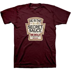 Kerusso Unisex Christian Crewneck Short Sleeve Graphic T-Shirt Cotton Maroon Be - Publicité Kerusso Unisex Christian Crewneck Short Sleeve Graphic T-Shirt Cotton Maroon Be - Publicité