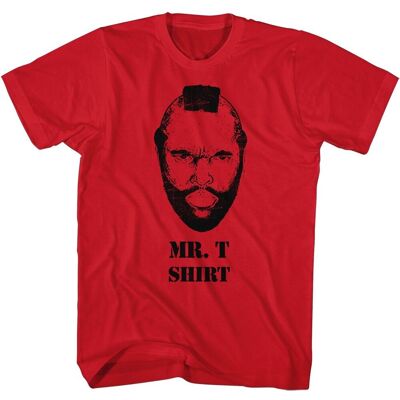 Mr. T - Chemise 2 - Manches Courtes - Adulte - T-Shirt - Publicité Mr. T - Chemise 2 - Manches Courtes - Adulte - T-Shirt - Publicité