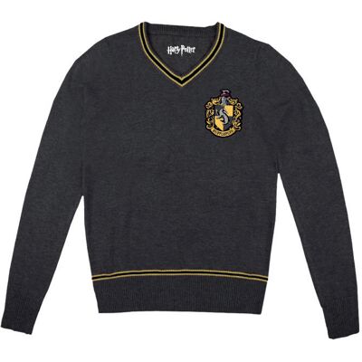 Cotton Division Harry Potter - Pull Anthracite Hommes Poufsouffle - Xs - Publicité Cotton Division Harry Potter - Pull Anthracite Hommes Poufsouffle - Xs - Publicité