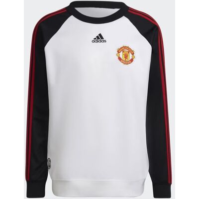 Adidas Sweatshirt À Col Rond Manchester United Noir Blanc Laine H64071 Uk - Publicité Adidas Sweatshirt À Col Rond Manchester United Noir Blanc Laine H64071 Uk - Publicité