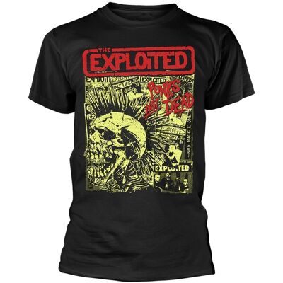 T-Shirt Skull Punk The Exploited - Punk Hardcore - Publicité T-Shirt Skull Punk The Exploited - Punk Hardcore - Publicité