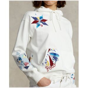 Sweatshirt Polo Ralph Lauren - Logo Quilted Motif Fleece Hoodie Femme Taille L - Publicité Sweatshirt Polo Ralph Lauren - Logo Quilted Motif Fleece Hoodie Femme Taille L - Publicité