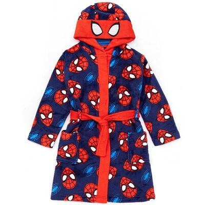 Spider-Man - Peignoir - Enfant (Ns6508) - Publicité Spider-Man - Peignoir - Enfant (Ns6508) - Publicité