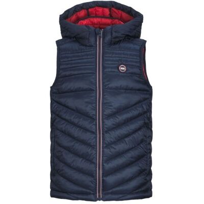Jack & Jones Gilet Capuche Navy Sans Manche Enfant Jack§jones 140 Cm 10 Ans *neuf* - Publicité Jack & Jones Gilet Capuche Navy Sans Manche Enfant Jack§jones 140 Cm 10 Ans *neuf* - Publicité