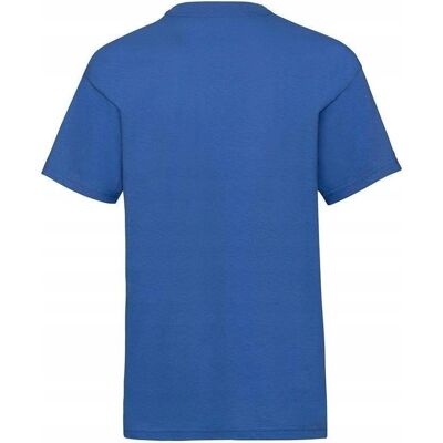 Fruit Of The Loom T-Shirt Bleu En Coton, Taille 5-6 Ans, 116 Cm - Publicité Fruit Of The Loom T-Shirt Bleu En Coton, Taille 5-6 Ans, 116 Cm - Publicité