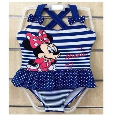 Disney Maillot De Bain 1 Pièce Minnie Neuf - Publicité Disney Maillot De Bain 1 Pièce Minnie Neuf - Publicité