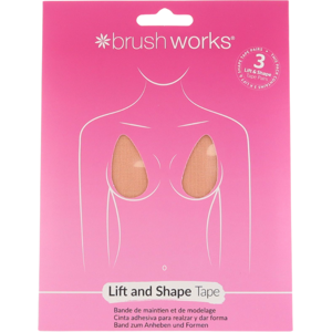 Marque Brushworks Lift & Shape Tape - Ruban pour seins - 3 pièces - Publicité Marque Brushworks Lift & Shape Tape - Ruban pour seins - 3 pièces - Publicité