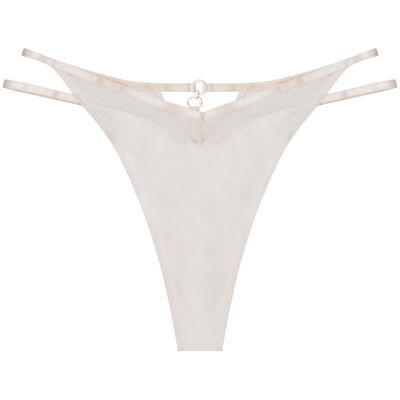 Lot De 3 Strings En Maille Transparente Découpée Esotiq Ova Xl - Publicité Lot De 3 Strings En Maille Transparente Découpée Esotiq Ova Xl - Publicité