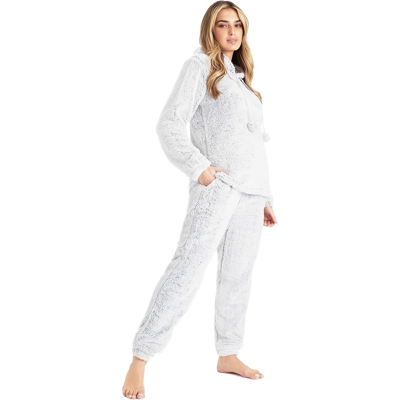 Pyjama Hiver Manche Longue Femme Pilou Ensemble Polaire Chaud Dou En 2 Pièces - Publicité Pyjama Hiver Manche Longue Femme Pilou Ensemble Polaire Chaud Dou En 2 Pièces - Publicité