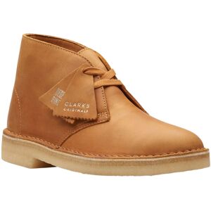 Clarks Desert Boot Chukka Pour Femmes En Cuir Brown - Publicité Clarks Desert Boot Chukka Pour Femmes En Cuir Brown - Publicité