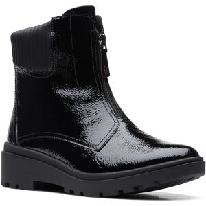 Clarks Calla Zip Non Spécifié Pour Femmes En Cuir Noir - Publicité Clarks Calla Zip Non Spécifié Pour Femmes En Cuir Noir - Publicité