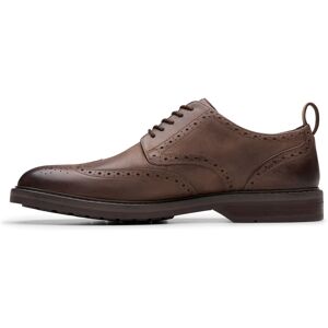Clarks Aldwin Limit Brogue Pour Hommes En Cuir Brown - Publicité Clarks Aldwin Limit Brogue Pour Hommes En Cuir Brown - Publicité