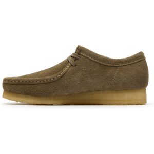 Clarks Wallabee Pour Hommes En Suede Gris - Publicité Clarks Wallabee Pour Hommes En Suede Gris - Publicité
