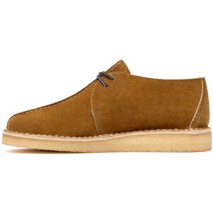 Clarks Desert Trek Pour Hommes En Suede Brown - Publicité Clarks Desert Trek Pour Hommes En Suede Brown - Publicité