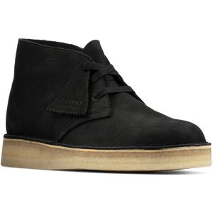 Clarks Desert Coal Chukka Pour Femmes En Nubuck Noir - Publicité Clarks Desert Coal Chukka Pour Femmes En Nubuck Noir - Publicité