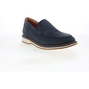 Clarks Monahan Step Loafer Pour Hommes En Nubuck Bleu - Publicité Clarks Monahan Step Loafer Pour Hommes En Nubuck Bleu - Publicité