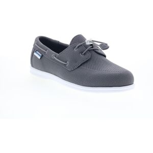 Sebago Monterey Chaussures Bateau Pour Femmes En Mesh Gris - Publicité Sebago Monterey Chaussures Bateau Pour Femmes En Mesh Gris - Publicité