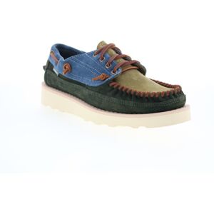 Sebago Cayuga Chaussures Bateau Pour Hommes En Suede Vert - Publicité Sebago Cayuga Chaussures Bateau Pour Hommes En Suede Vert - Publicité