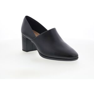 Clarks Freva 55 Lily Escarpin Pour Femmes En Cuir Noir - Publicité Clarks Freva 55 Lily Escarpin Pour Femmes En Cuir Noir - Publicité