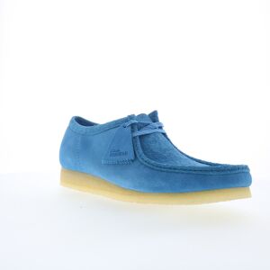 Clarks Wallabee Pour Hommes En Suede Bleu - Publicité Clarks Wallabee Pour Hommes En Suede Bleu - Publicité