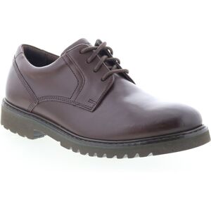 Rockport Maverick Plain Toe Oxford Richelieu Pour Hommes En Cuir Brown - Publicité Rockport Maverick Plain Toe Oxford Richelieu Pour Hommes En Cuir Brown - Publicité