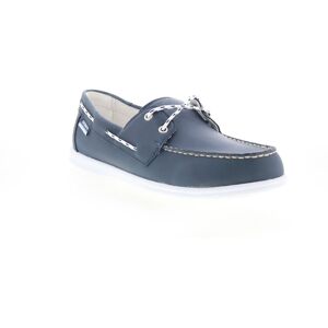 Sebago Jackman Chaussures Bateau Pour Hommes En Synthétique Bleu - Publicité Sebago Jackman Chaussures Bateau Pour Hommes En Synthétique Bleu - Publicité