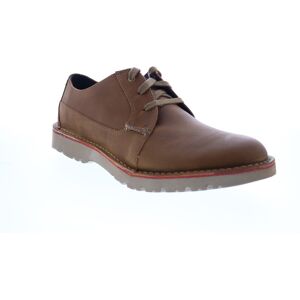 Clarks Vargo Plain Richelieu Pour Hommes En Cuir Brown - Publicité Clarks Vargo Plain Richelieu Pour Hommes En Cuir Brown - Publicité