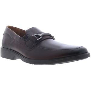 Clarks Clarkslite Bit Loafer Pour Hommes En Cuir Rouge - Publicité Clarks Clarkslite Bit Loafer Pour Hommes En Cuir Rouge - Publicité