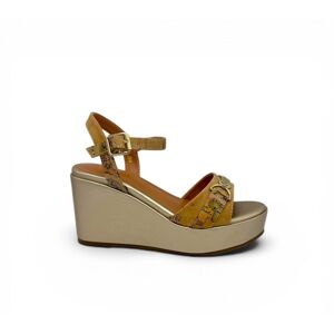 Alviero Martini Prima Classe Z14069820 Sandales À Talon Compensé Femme Beige - Publicité Alviero Martini Prima Classe Z14069820 Sandales À Talon Compensé Femme Beige - Publicité