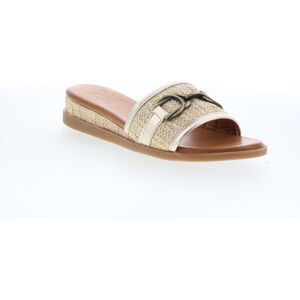Miz Mooz Wrenn Mule Pour Femmes En Synthétique Gold - Publicité Miz Mooz Wrenn Mule Pour Femmes En Synthétique Gold - Publicité