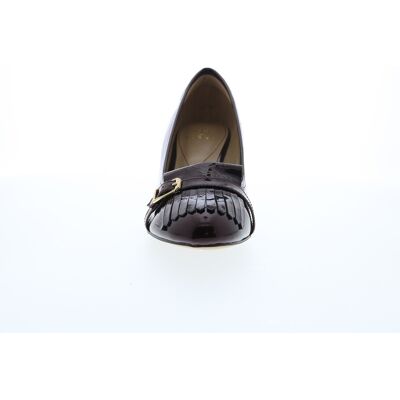 Isola Tara 6229312 Womens Burgundy Leather Slip On Heels Pumps Shoes - Publicité Isola Tara 6229312 Womens Burgundy Leather Slip On Heels Pumps Shoes - Publicité