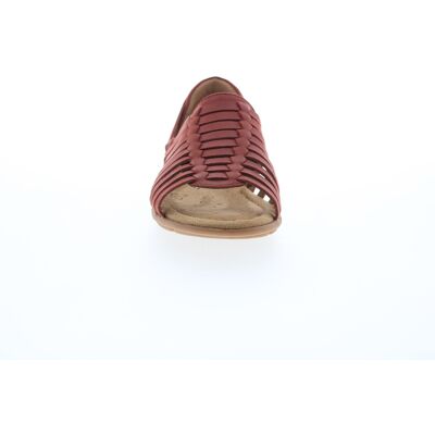 Comfortiva Putnam Loafer Pour Femmes En Cuir Rouge - Publicité Comfortiva Putnam Loafer Pour Femmes En Cuir Rouge - Publicité